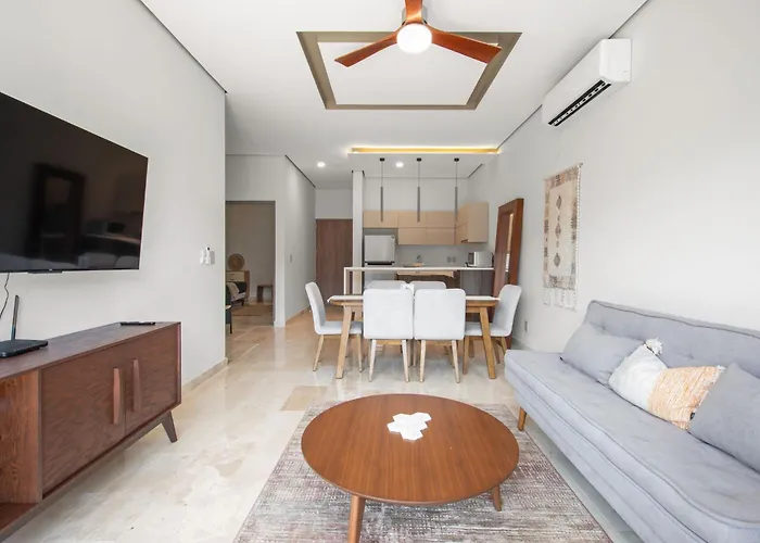 Bright 2br Amira District Gem With Shared Pool Tulum